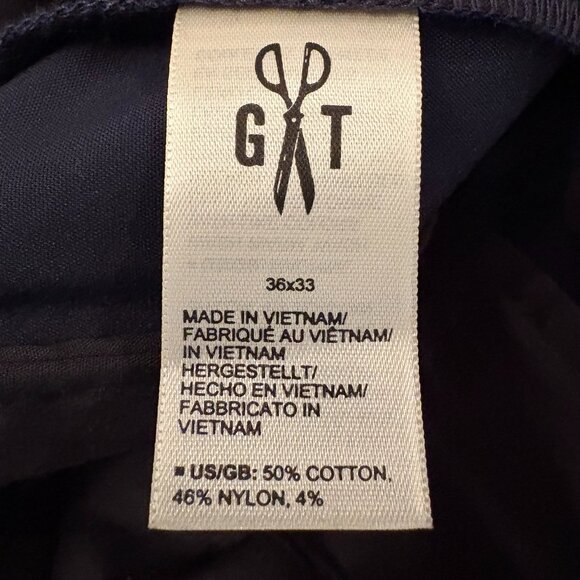 Good Threads Men's Slim Fit Dress Stretch Performance Pants Size 36W 33L. Blue - Picture 6 of 8